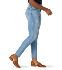 Women's ripped high waist...