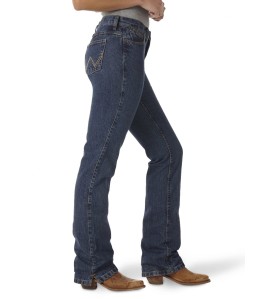 Women's Mid-Rise Slit Hem...