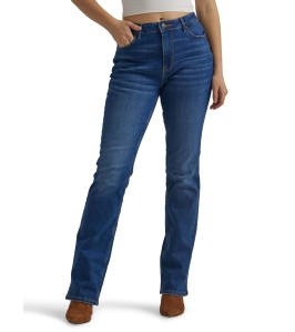 Women's high waist thick jeans