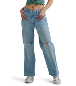 Women's light blue high...